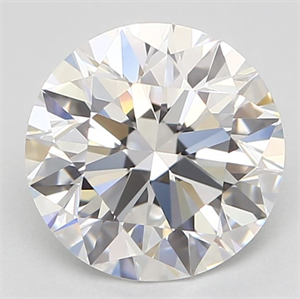 Picture of Natural Diamond 1.06 Carats, Round with Excellent Cut, D Color, VVS1 Clarity and Certified by GIA