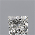 Diamante Natural 0.42 quilates, Princesa , Color G, claridad IF y certificado IGI