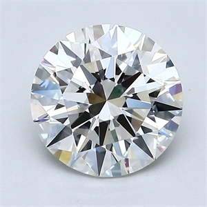 Picture of Natural Diamond 1.82 Carats, Round with Excellent Cut, H Color, VVS2 Clarity and Certified by GIA