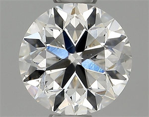 Picture of Natural Diamond 0.70 Carats, Round with Very Good Cut, F Color, SI1 Clarity and Certified by GIA