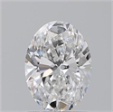 Natural Diamond 1.20 Carats, Oval with  Cut, E Color, VS1 Clarity and Certified by GIA