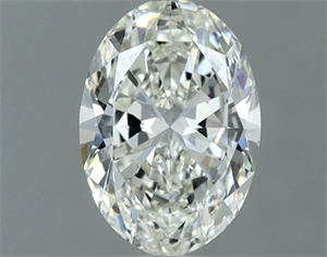 Foto Diamante Natural 0.50 quilates, Ovalado , Color H, claridad VVS2 y certificado IGI de