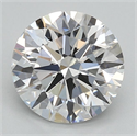 Lab Grown Diamond 1.52 Carats, Round with Ideal Cut, E Color, VS1 Clarity and Certified by IGI