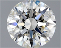 Natural Diamond 0.60 Carats, Round with Excellent Cut, H Color, VS2 Clarity and Certified by GIA