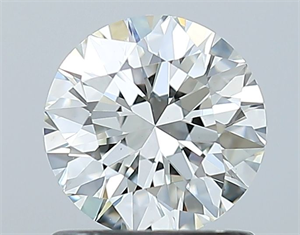 Picture of Natural Diamond 0.87 Carats, Round with Excellent Cut, I Color, VS2 Clarity and Certified by GIA