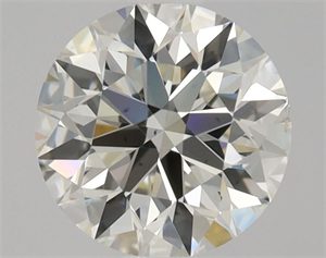 Picture of Natural Diamond 0.80 Carats, Round with Excellent Cut, J Color, SI1 Clarity and Certified by GIA