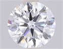 Lab Grown Diamond 1.30 Carats, Round with Ideal Cut, E Color, VVS2 Clarity and Certified by IGI
