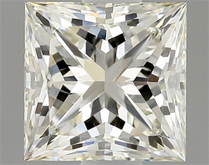 Picture of Natural Diamond 0.80 Carats, Princess with  Cut, J Color, VVS1 Clarity and Certified by GIA