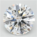 Del inventario de diamantes de laboratorio, 3.43 quilates, Redondo , Color D, claridad IF y certificado IGI