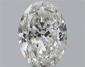 Picture of Natural Diamond 1.20 Carats, Oval with  Cut, G Color, SI2 Clarity and Certified by GIA
