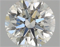 Diamante Natural 0.77 quilates, Redondo , Color I, claridad VVS2 y certificado GIA