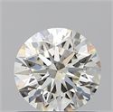 Natural Diamond 0.79 Carats, Round with Excellent Cut, J Color, SI1 Clarity and Certified by GIA