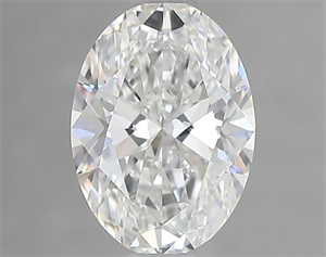 Picture of Natural Diamond 0.83 Carats, Oval with  Cut, F Color, VS1 Clarity and Certified by GIA