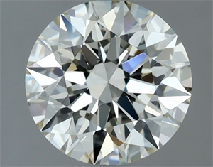 Foto Diamante Natural 1.41 quilates, Redondo , Color K, claridad VVS1 y certificado IGI de