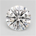 Lab Grown Diamond 2.02 Carats, Round with Ideal Cut, E Color, VVS2 Clarity and Certified by IGI