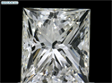 Natural Diamond 1.00 Carats, Princess with  Cut, I Color, VS2 Clarity and Certified by GIA