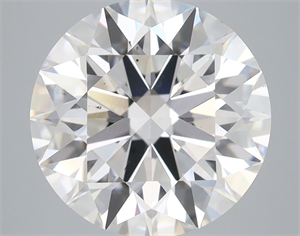 Picture of Lab Grown Diamond 5.01 Carats, Round with Ideal Cut, E Color, VS2 Clarity and Certified by IGI