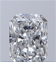 Diamante Natural 0.34 quilates, Radiante , Color E, claridad VVS1 y certificado GIA