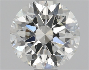 Picture of Natural Diamond 0.90 Carats, Round with Excellent Cut, H Color, SI1 Clarity and Certified by GIA