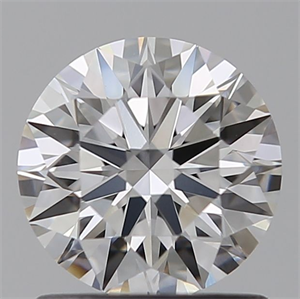 Picture of Lab Grown Diamond 1.04 Carats, Round with Ideal Cut, E Color, VVS1 Clarity and Certified by IGI