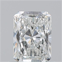 Natural Diamond 0.70 Carats, Radiant with  Cut, H Color, VS2 Clarity and Certified by GIA