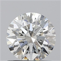 Diamante Natural 0.71 quilates, Redondo , Color H, claridad VS1 y certificado GIA
