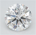 Lab Grown Diamond 2.39 Carats, Round with Excellent Cut, D Color, VVS1 Clarity and Certified by GIA