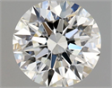 Diamante Natural 0.50 quilates, Redondo , Color H, claridad IF y certificado GIA