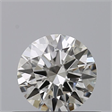 Diamante Natural 0.50 quilates, Redondo , Color H, claridad VVS2 y certificado GIA