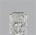 Diamante Natural 0.57 quilates, Radiante , Color G, claridad SI1 y certificado GIA