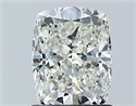 Diamante Natural 1.31 quilates, Del cojín , Color J, claridad VVS1 y certificado GIA