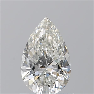 Foto Diamante Natural 0.90 quilates, De pera , Color H, claridad VS2 y certificado GIA de