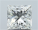 Diamante Natural 1.01 quilates, Princesa , Color I, claridad SI1 y certificado GIA