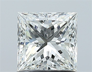 Foto Diamante Natural 1.01 quilates, Princesa , Color I, claridad SI1 y certificado GIA de