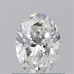 Picture of Natural Diamond 0.71 Carats, Oval with  Cut, F Color, SI1 Clarity and Certified by GIA