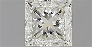 Picture of Natural Diamond 0.70 Carats, Princess with  Cut, K Color, VVS2 Clarity and Certified by GIA