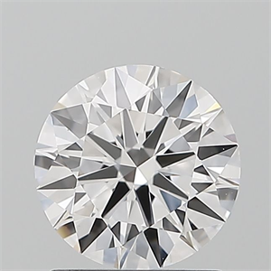 Picture of Lab Grown Diamond 1.03 Carats, Round with Ideal Cut, D Color, VVS2 Clarity and Certified by IGI