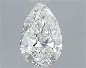 Picture of Natural Diamond 0.50 Carats, Pear with  Cut, G Color, VS1 Clarity and Certified by GIA