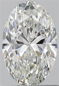 Picture of Natural Diamond 1.01 Carats, Oval with  Cut, G Color, VS2 Clarity and Certified by GIA
