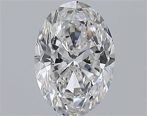 Picture of Natural Diamond 0.72 Carats, Oval with  Cut, F Color, VS1 Clarity and Certified by GIA