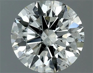 Foto Diamante Natural 0.50 quilates, Redondo , Color K, claridad SI1 y certificado IGI de