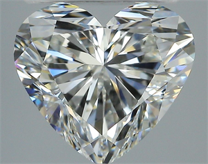 Picture of Natural Diamond 2.50 Carats, Heart with  Cut, H Color, VS2 Clarity and Certified by GIA
