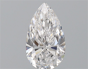 Picture of Natural Diamond 0.60 Carats, Pear with  Cut, D Color, VS1 Clarity and Certified by GIA