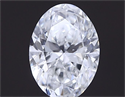 Natural Diamond 0.52 Carats, Oval with  Cut, G Color, SI1 Clarity and Certified by GIA