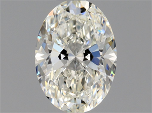 Picture of Natural Diamond 0.50 Carats, Oval with  Cut, H Color, VVS2 Clarity and Certified by GIA