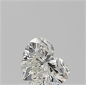 Natural Diamond 0.50 Carats, Heart with  Cut, I Color, VS1 Clarity and Certified by GIA