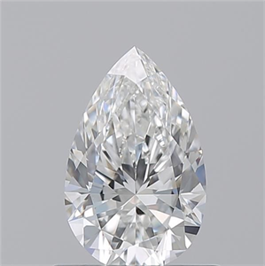 Picture of Natural Diamond 0.71 Carats, Pear with  Cut, G Color, VS1 Clarity and Certified by GIA