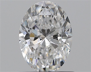 Picture of Natural Diamond 0.80 Carats, Oval with  Cut, D Color, SI1 Clarity and Certified by GIA