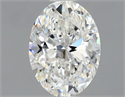 Diamante Natural 0.70 quilates, Ovalado , Color F, claridad VS1 y certificado GIA