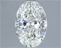 Natural Diamond 4.01 Carats, Oval with  Cut, I Color, VS1 Clarity and Certified by IGI